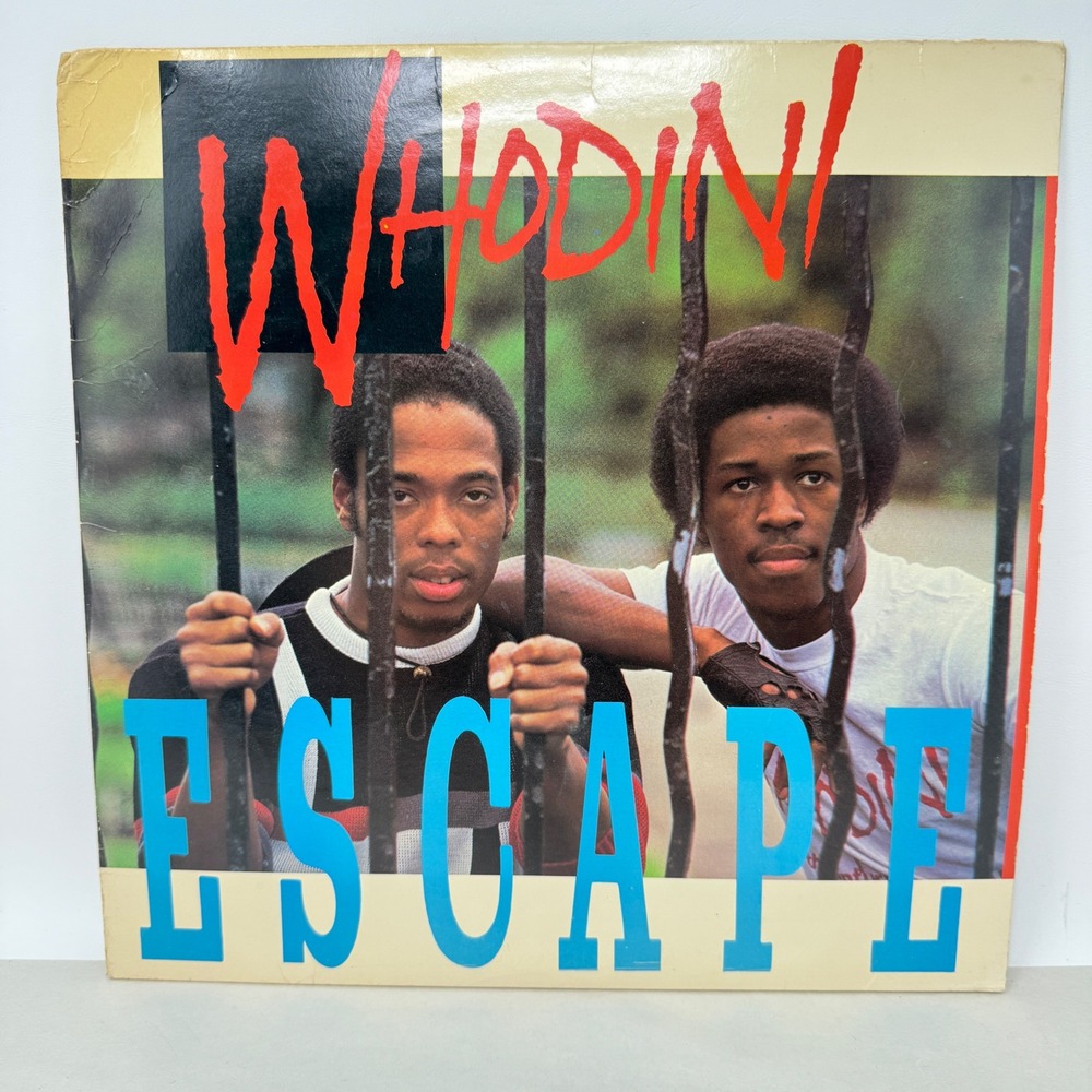 Whodini Escape Vinyl LP 1984 Jive Arista JL 8-8267 Old School Hip Hop Record